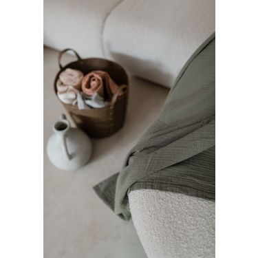 Lunilou - Muslin lagana dekica, Covert Green