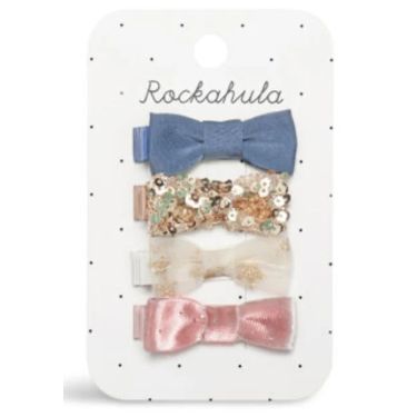Rockahula Kids - Čarobni set mini kopčica s mašnama