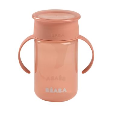 Beaba čaša za učenje pijenja 360° Pink
