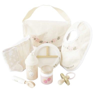 Le Toy Van Set za njegu lutki i torba – Doll Nursing