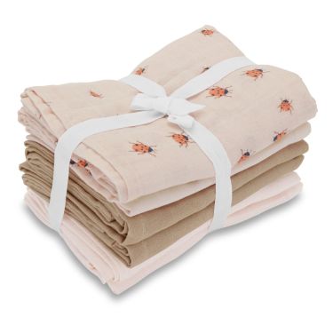 Vanilla Copenhagen- Muslin 6kom Ladybug