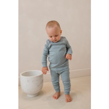 Lunilou - pidžama , unisex Silver blue/iced latte