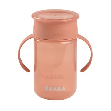 Beaba čaša za učenje pijenja 360° Pink